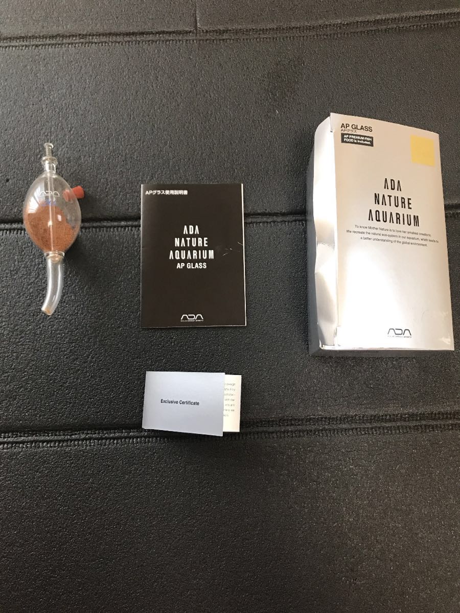 超激レア！美品！】旧ロゴ ADA APグラス 魚用品・水草 【超激レア！美