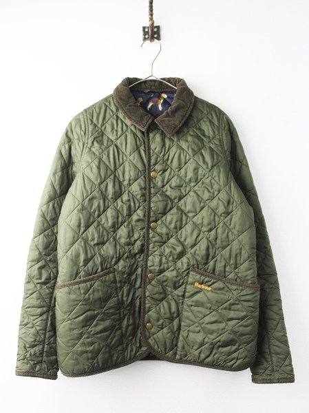 Barbour バブアー ALDERLEY 中綿 キルティング ジャケット XXL/カーキ アウター 上着【2400010775970】 BARBOUR（バブアー） リデスデイル キルテッド ブルゾン collection LIDDESDALE