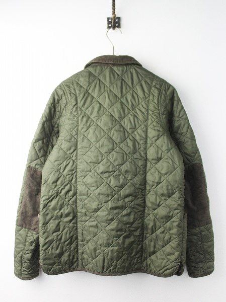 Barbour バブアー ALDERLEY 中綿 キルティング ジャケット XXL/カーキ アウター 上着【2400010775970】 BARBOUR（バブアー） リデスデイル キルテッド ブルゾン collection LIDDESDALE