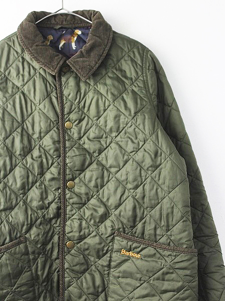 Barbour バブアー ALDERLEY 中綿 キルティング ジャケット XXL/カーキ アウター 上着【2400010775970】 BARBOUR（バブアー） リデスデイル キルテッド ブルゾン collection LIDDESDALE