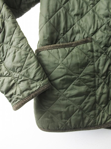 Barbour バブアー ALDERLEY 中綿 キルティング ジャケット XXL/カーキ アウター 上着【2400010775970】 BARBOUR（バブアー） リデスデイル キルテッド ブルゾン collection LIDDESDALE