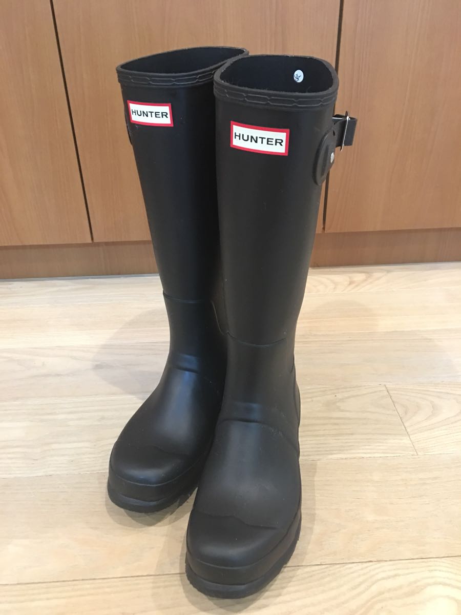 美品　HUNTER レインブーツ 美品 HUNTER ハンター レインブーツ ,美です 【公式通販】