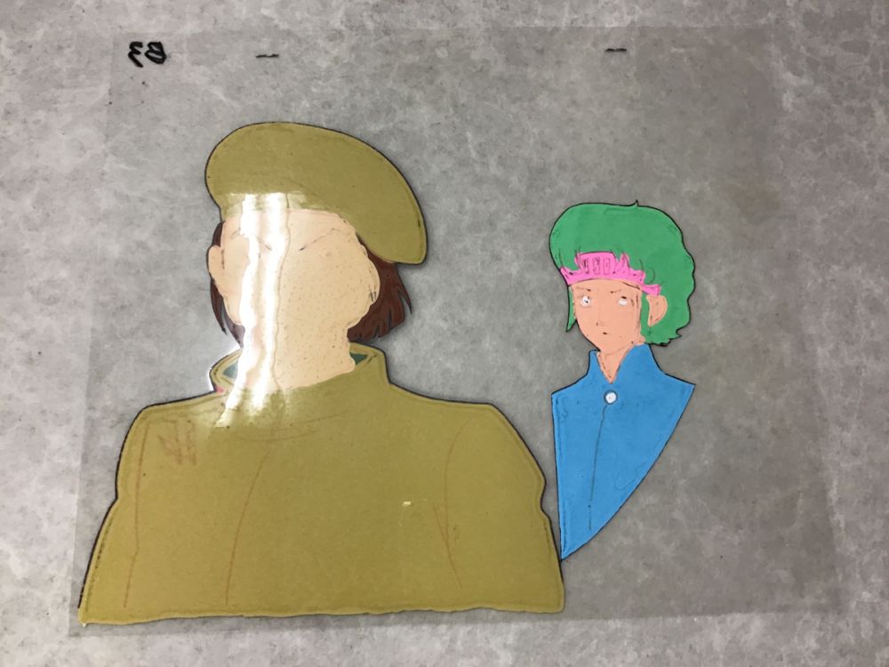セル画 戦闘メカザブングル エルチ・カーゴ B3(戦闘メカ ザブングル