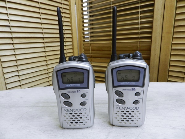 Kenwood Twin Pack UBZ-LJ9SET Transceiver t4413◇ケンウッド