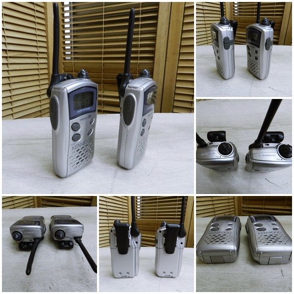 t4413◇ケンウッド/KENWOOD【UBZ-LJ20】特定小電力トランシーバー 2点