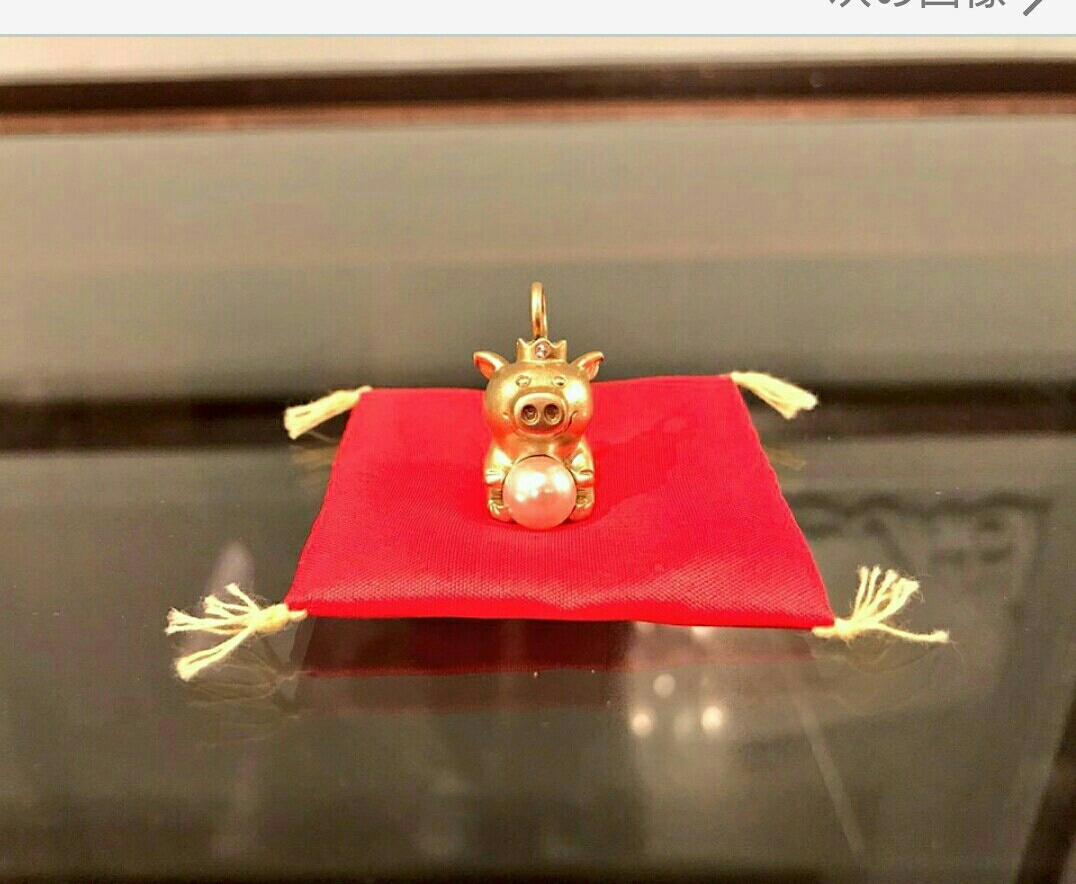 花のち晴れ 平野紫耀 金のブタ ワシントンチャーム ネックレス 神楽木晴 劇