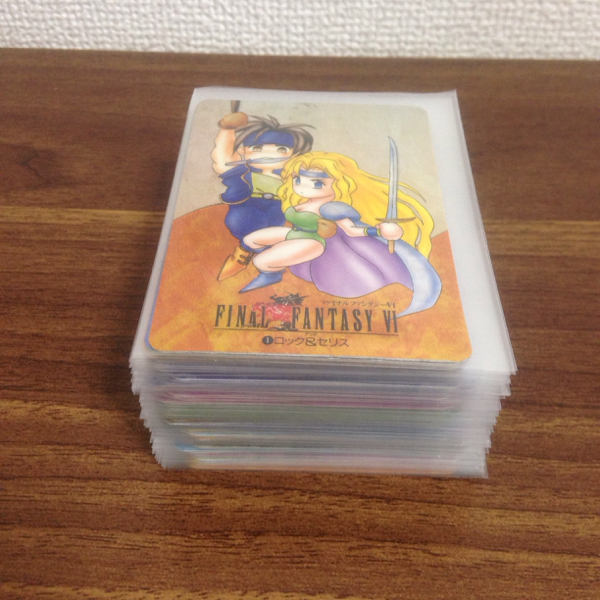極美品ファイナルファンタジー6カードダスフルコンプ84種類 FF6