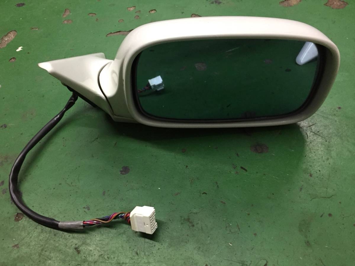 100円スタート 100円スタート JZX100 マークⅡ ドアミラー 左右 パール 