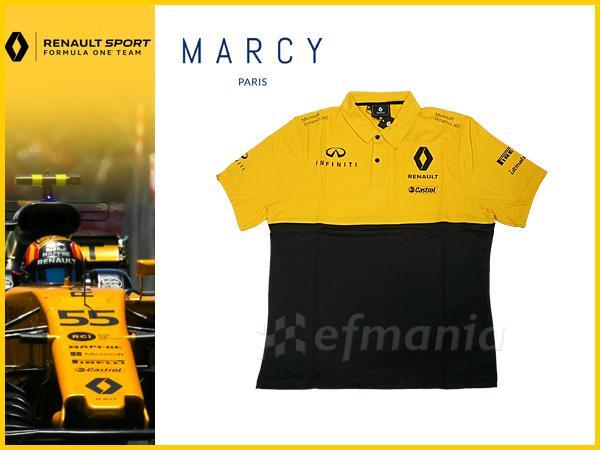 2018 Mサイズ ルノーF1チーム 支給品Tシャツ 新品未使用 Tシャツ 支給
