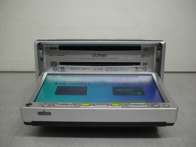 626 878 ホンダ純正 Gathers DVDナビ VXD-085C DVDビデオ再生機能