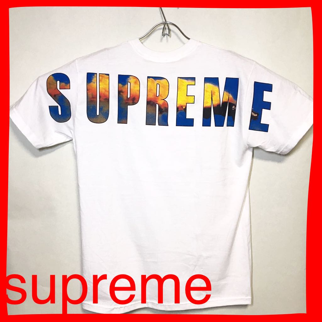 得価，お得 高騰中 Supreme 17aw Crash Tee シュプリーム 17aw クラッシュ Tシャツ 白 M タグ付き/ off-white(Mサイズ)｜売買されたオークション情報、yahooの商品情報をアーカイブ公開 - オークファン 男性用