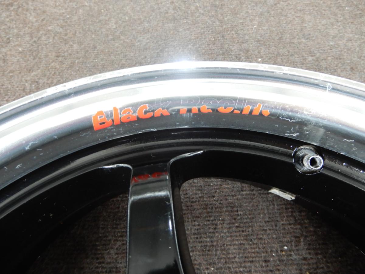 C865-3☆BLACK RACINGホイール2本 14×5J 4穴 PCD100 ET+45 セール 