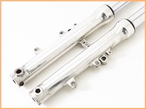 ○D）XJR1200 純正フロントフォーク＆ステム＆トップブリッジset♪IA付