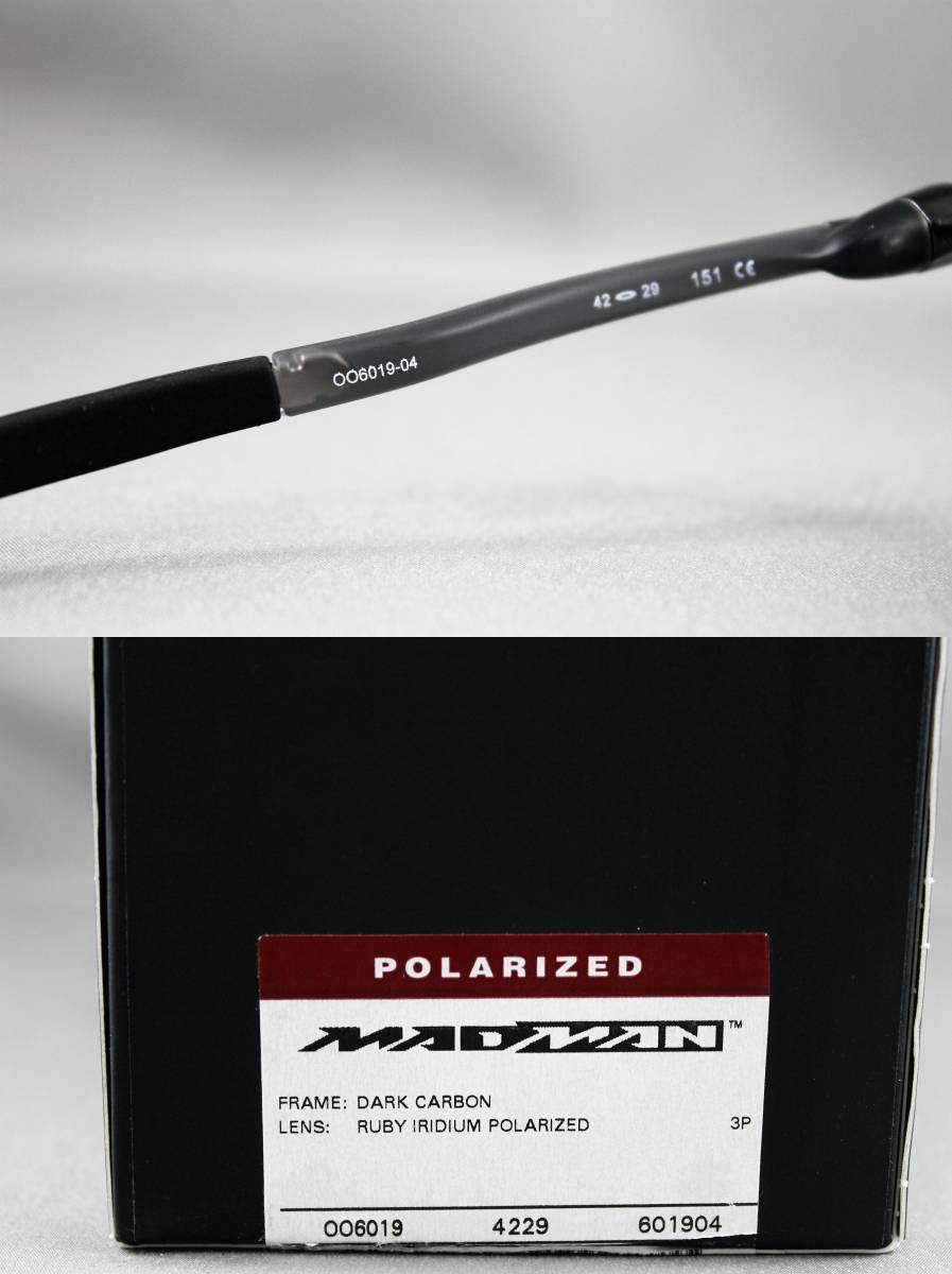 訳あり】☆OAKLEY/オークリー サングラス MADMAN/マッドマンPolarized 