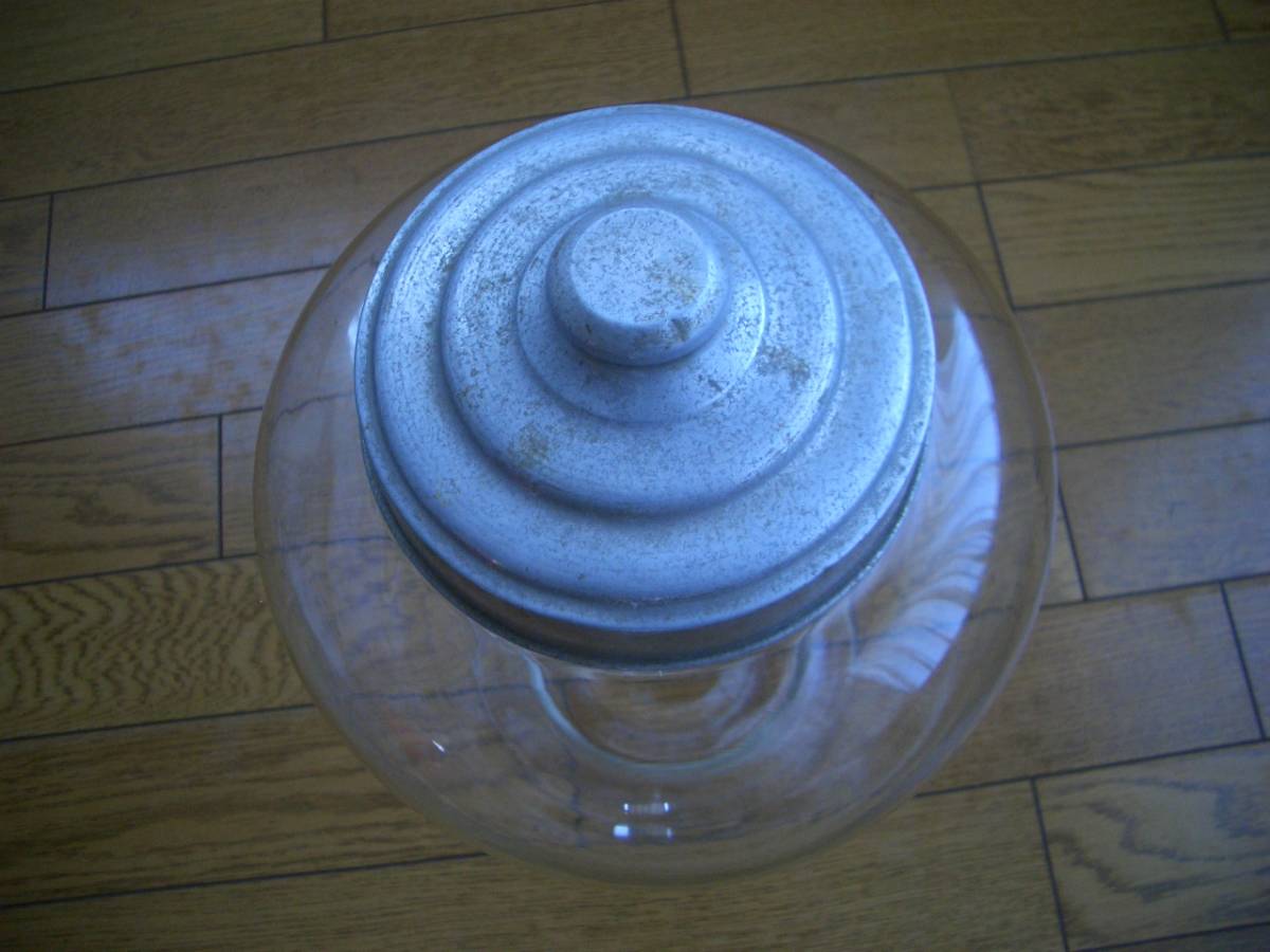 昭和レトロ 地球瓶 昭和レトロ アンティーク ガラス瓶 駄菓子瓶 