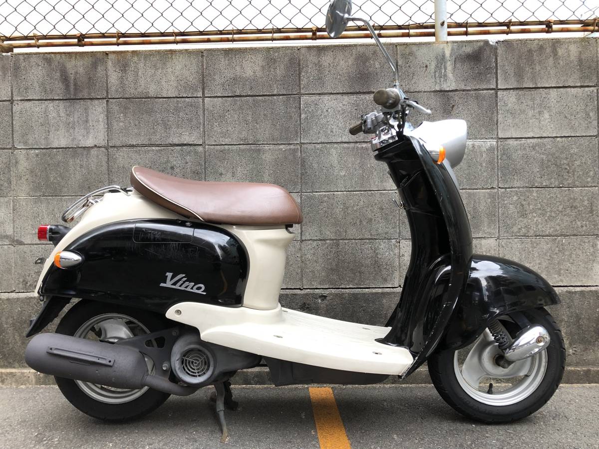 ヤマハ ビーノ 2ストSA10J 黒/白(50cc以下)｜売買されたオークション