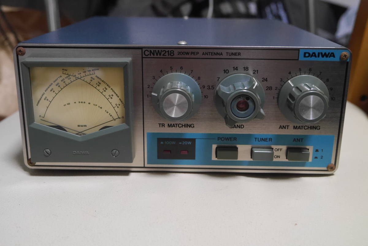 21~54Mhz アンテナチューナー CNW-818 21. DAIWAアンテナチューナーCNW