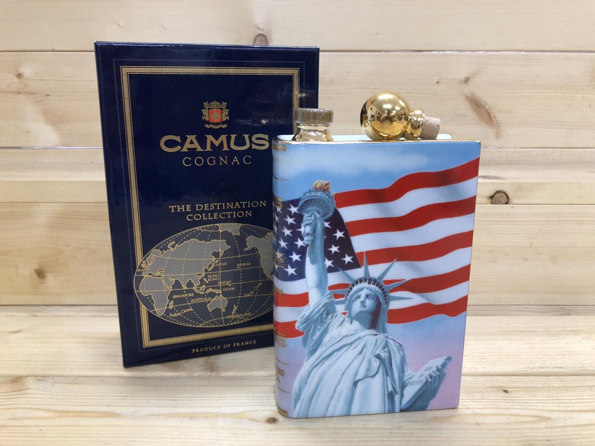 CAMUS カミュ ブック SPECIAL RESERVE THE DESTINATION COLLECTION USA 自由の女神 669g 古酒★未開栓No9944