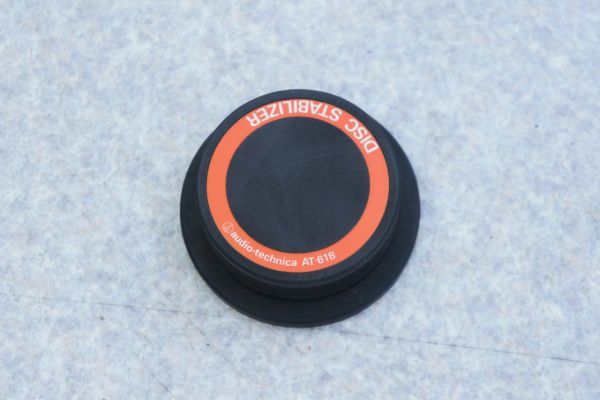 G14606】audio-technica オーディオテクニカ AT-618 DISC STABILIZER スタビライザー オーディオテクニカ &frasl; ダークガンメタリック FF14推奨認定ヘッドセット 極ミニプラグ&frasl;Immerse対応 マイクロホン｜オーディオテクニカ