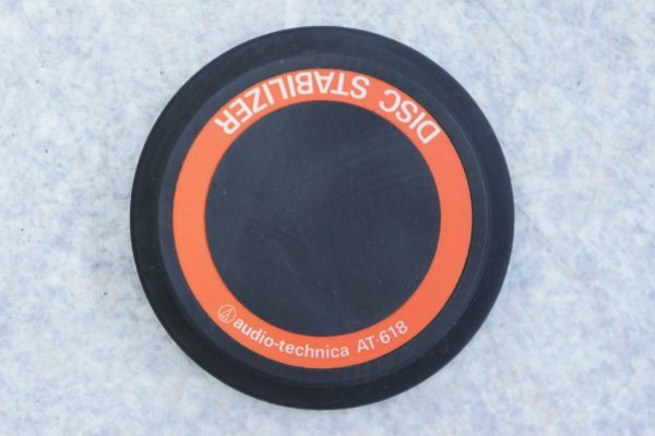 G14606】audio-technica オーディオテクニカ AT-618 DISC STABILIZER スタビライザー オーディオテクニカ &frasl; ダークガンメタリック FF14推奨認定ヘッドセット 極ミニプラグ&frasl;Immerse対応 マイクロホン｜オーディオテクニカ