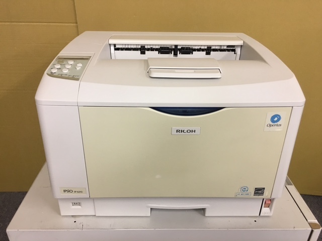 【大阪発】[RICOH] モノクロプリンター ★SP-6210 両面機能付き カウンター7.200枚以下 稼働確認済み