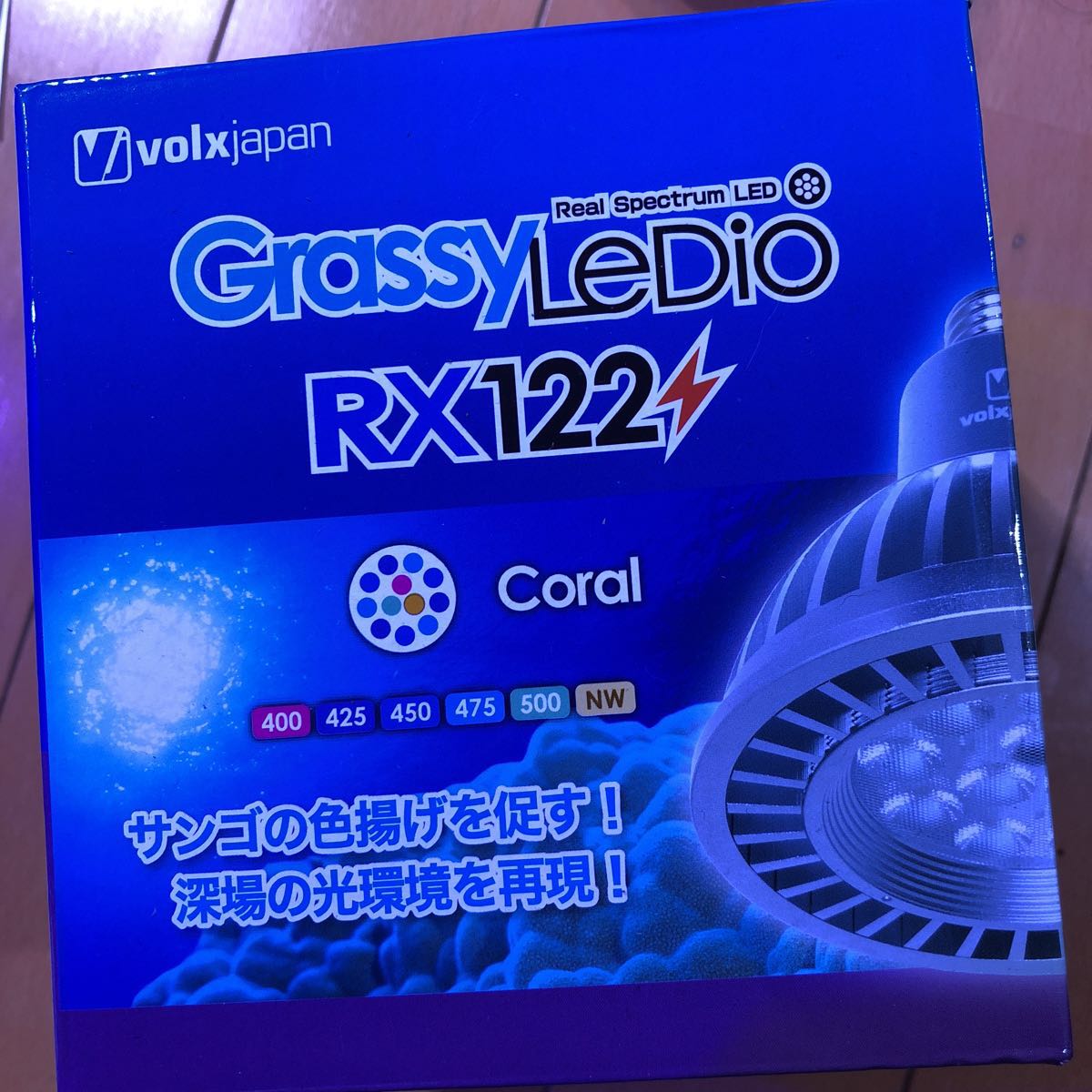 むう様】ボルクスジャパン✋グラッシーレディオ RX122ⓈCoral-銀 ×2