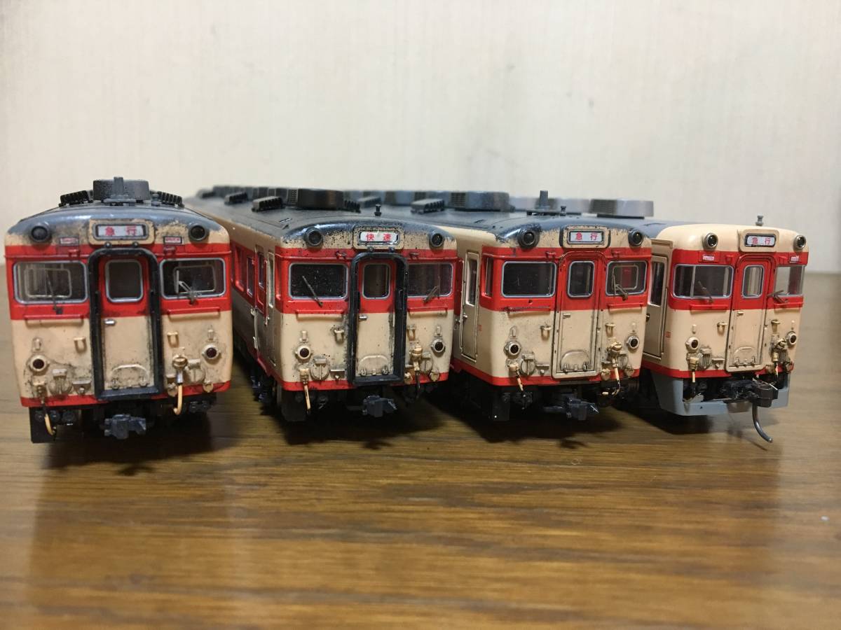  KATO キハ58 ２両 キハ28. キハ65 ウェザリングジャンク(JR、国鉄車輌)｜売買されたオークション情報、yahooの商品情報をアーカイブ公開 - オークファン JR、国鉄車輌