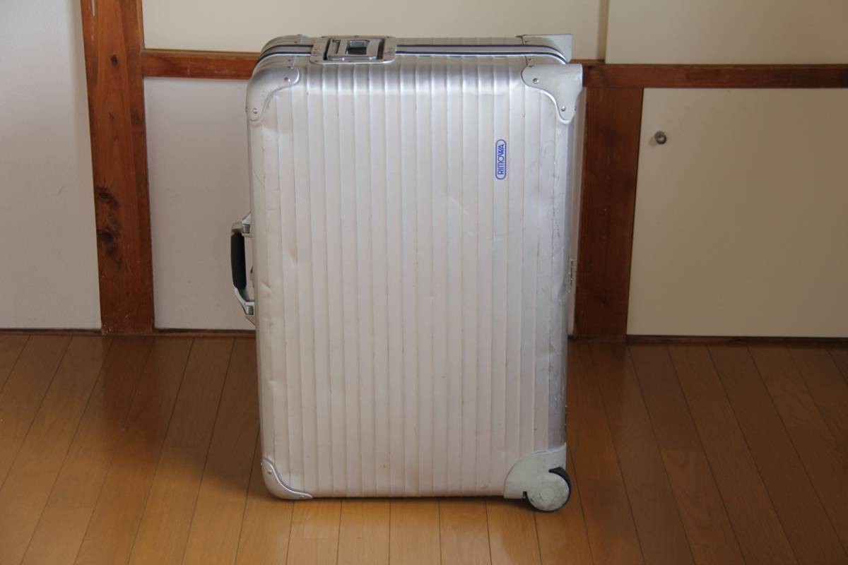 超美品 】RIMOWA リモワ サイドハンドル プルタブ だらし シルバー 
