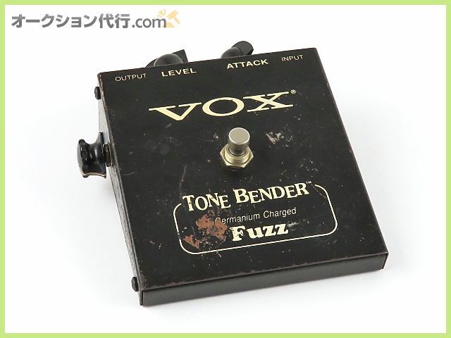 VOX ファズ Tone Bender Rissue V829 米国製 エフェクター 動作確認