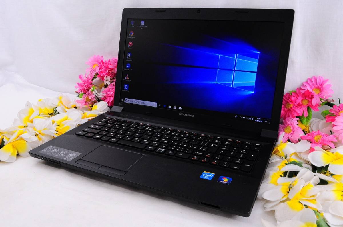 lenovo ☆ほぼ新品☆Lenovo B590 最新Win10 大容量500GB メモリ4GBで快適