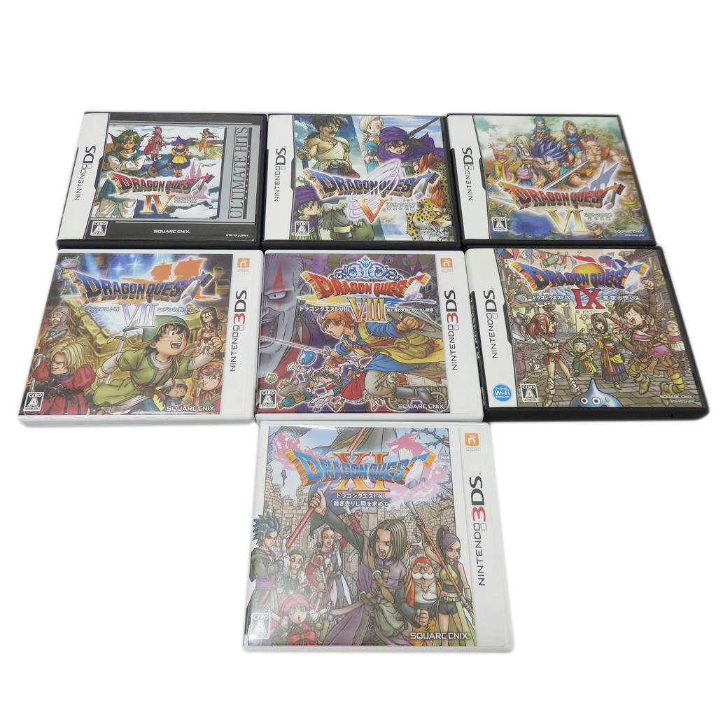 SQUARE ENIX スクウェア・エニックス DS/3DSドラゴンクエスト7本