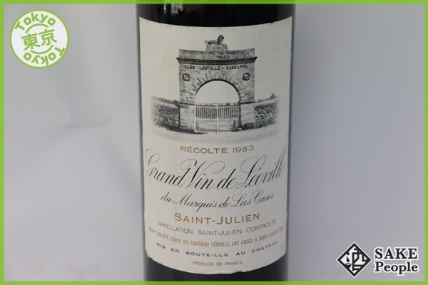 ■注目! グラン・ヴァン・ドゥ・レオヴィル・デュ・マルキ・ド・ラス・カーズ 1983 750ml QE