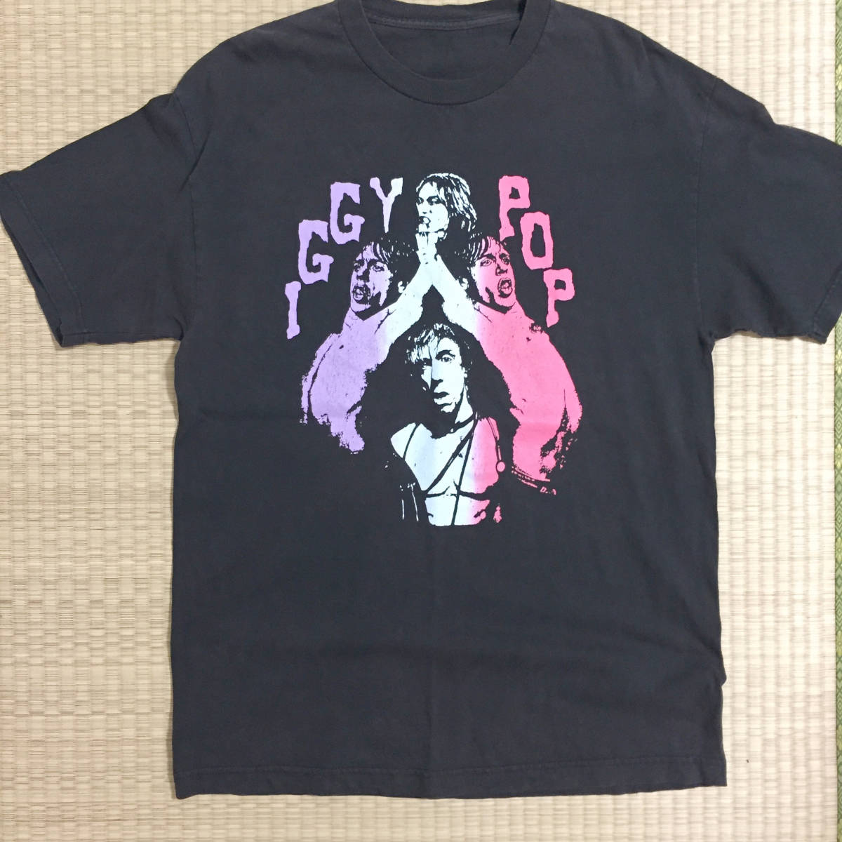 90s IGGY POP Tシャツ イギーポップ バンドT ストゥージズ stooges raw 