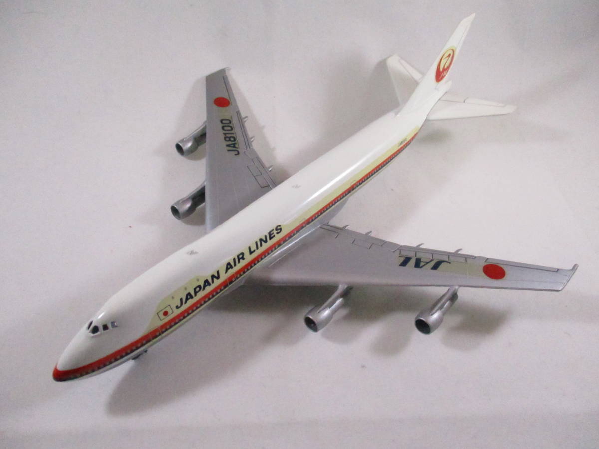 増田屋 ダイカスト エアロミニ JAL JA8100 ボーイング747 飛行機