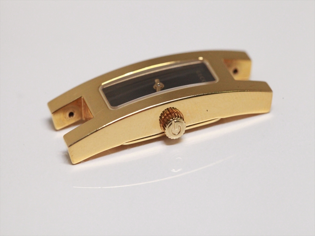 グッチ 3900L GUCCI 腕時計 Gucci 黒文字盤 ピンク GUCCI（腕時計）の