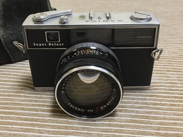 MAMIYA マミヤ スーパーデラックス MAMIYA-SEKOR 48mm F1.5 MAMIYA