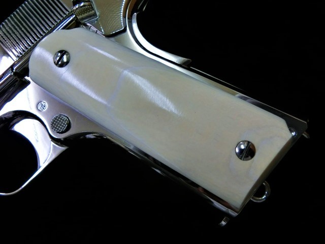 MGC コルト M1911A1 HW ガバメント 象牙グリップ ガスガン - メルカリ