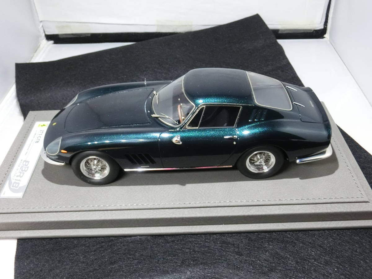 BBR 1823V Ferrari 275GTB S/N 08359 Clint Estwood 1966 Met. Green Limited 50pcs 1/18