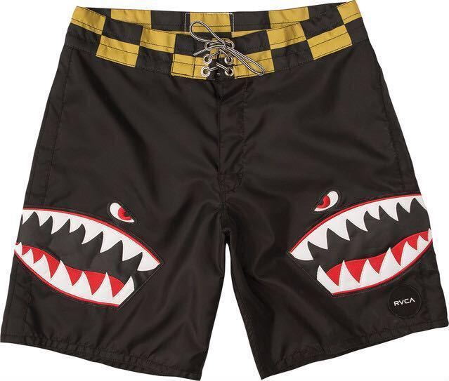 RVCA x BIRDWELL コラボ サーフパンツ ショートパンツ　水着 RVCA ルーカ ショート パンツ 水着 トランクス ボードショーツ