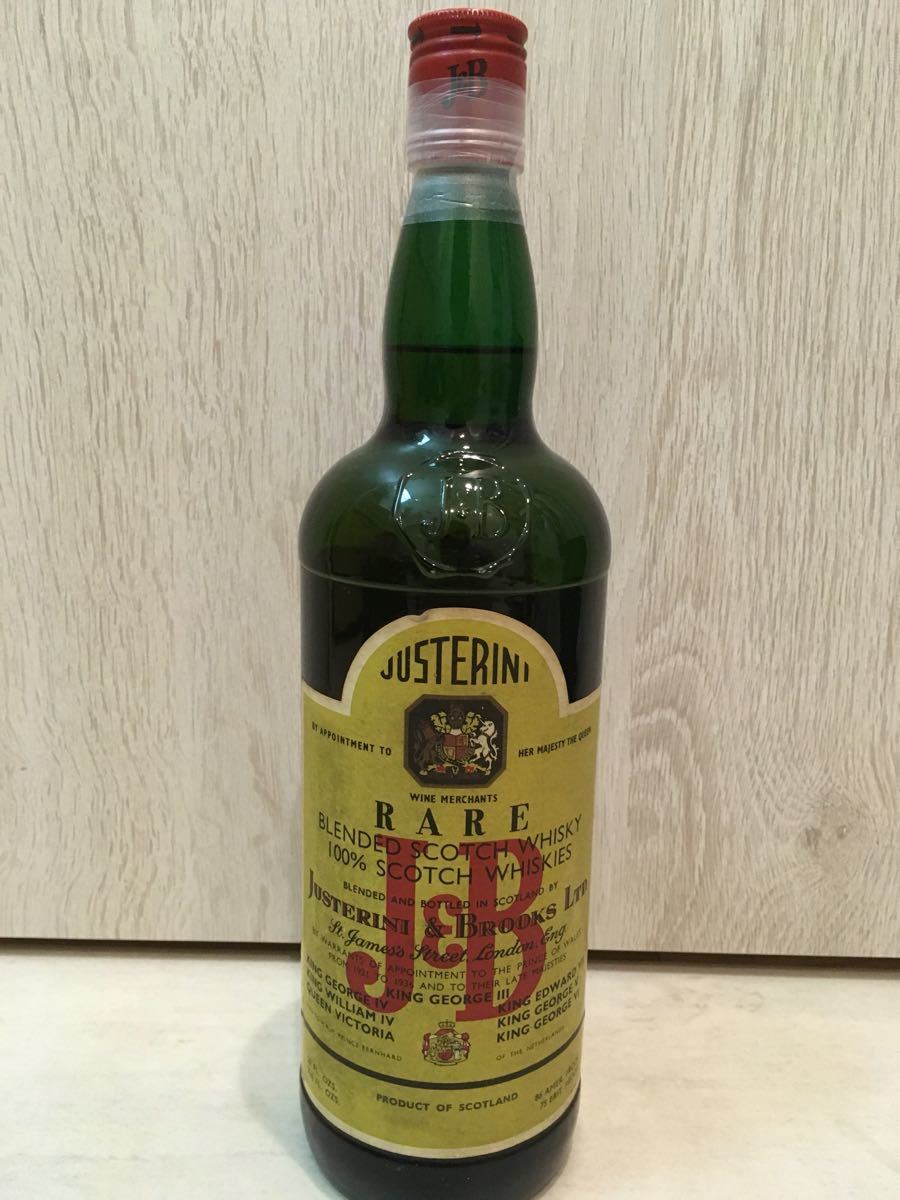 【70年代初期英国流通】J&B RARE 32FL.OZS 86proof
