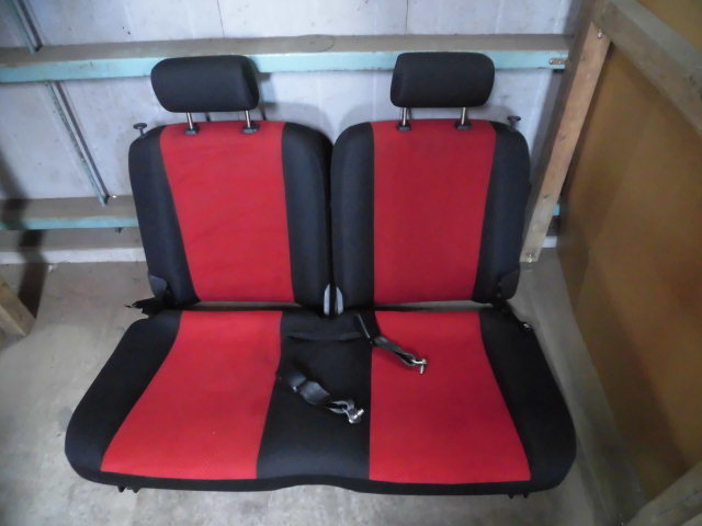 スズキ Kei ワークス TA-HN22S 運転席 レカロシート 赤 黒 Kei Ｋｅｉ HN22S RECARO レカロ リアシート