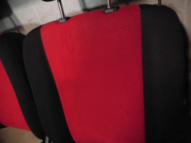 スズキ Kei ワークス TA-HN22S 運転席 レカロシート 赤 黒 Kei Ｋｅｉ HN22S RECARO レカロ リアシート