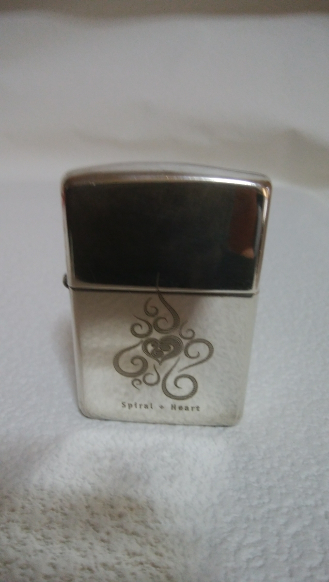 ☆Zippo/ジッポー STERLING/スターリングシルバー/スパイラルハート/2007年