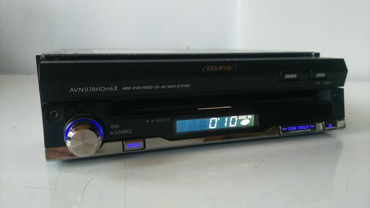 ECLIPSE AVN078HD イクリプス mk2 中古 ジャンク扱い 1DINナビ 