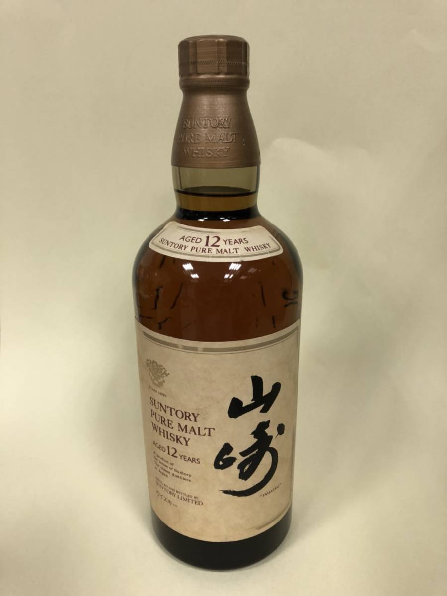 サントリー 山崎 12年 ピュアモルト ウイスキー 750ml 43％未開栓 箱