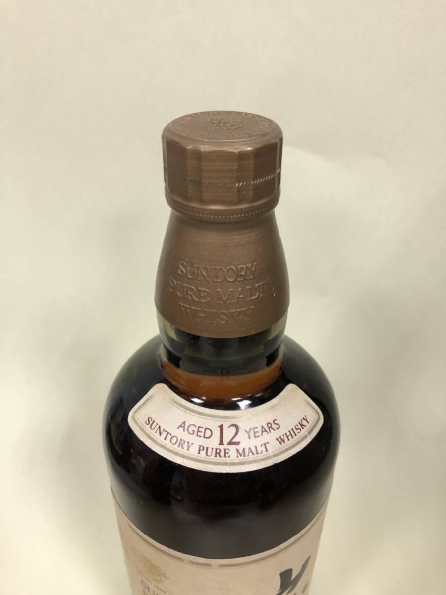 サントリー 山崎 12年 ピュアモルト ウイスキー 750ml 43％未開栓 箱
