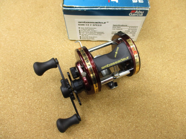 ☆USED☆レア! オールド アンバサダー ABU 6500 C3 2スピード