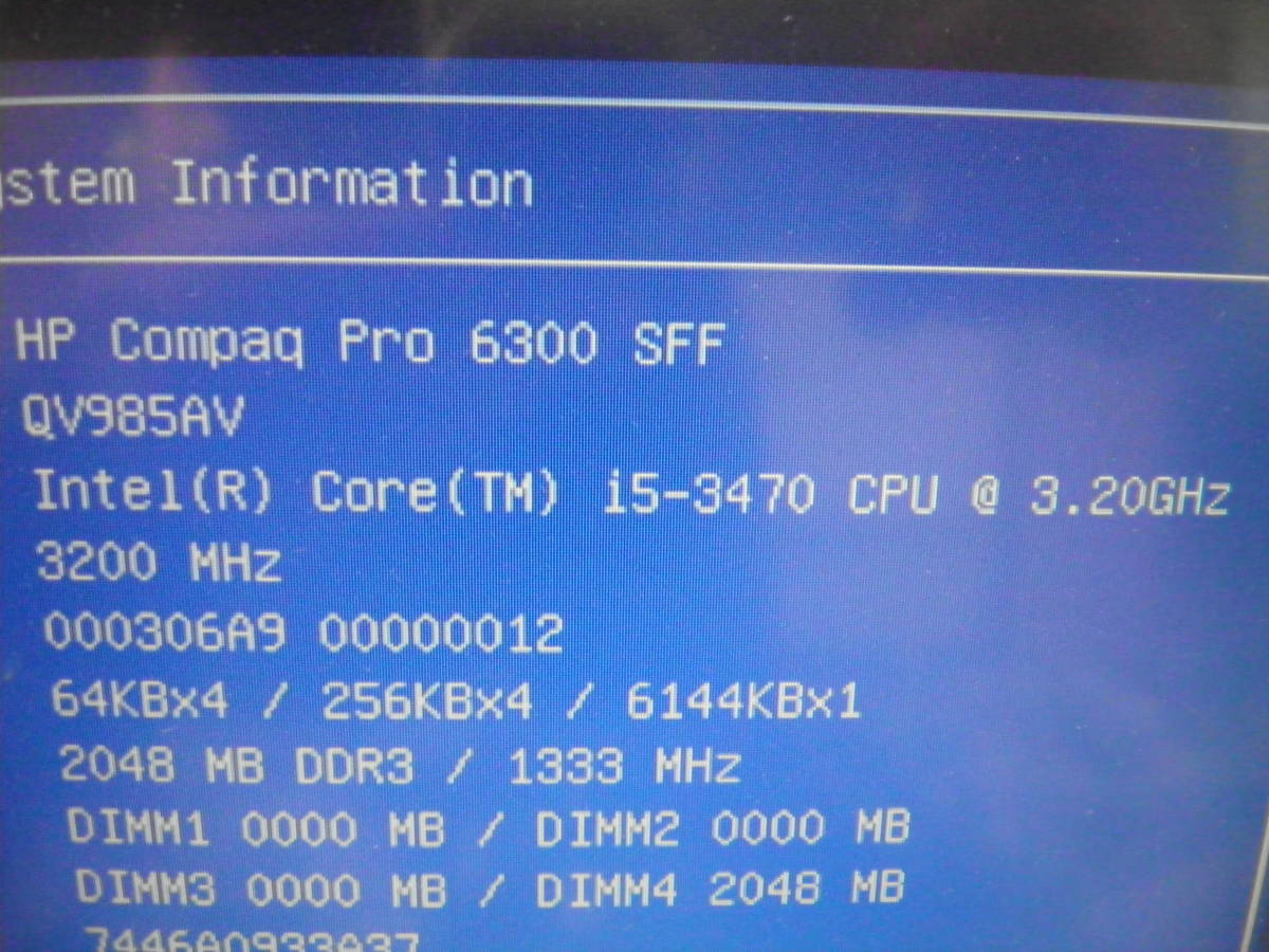 ★Intel / Core i5-3470 3.20GHz / ソケットFCLGA1155対応★
