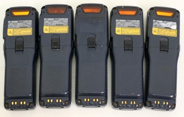 ⊆8【KEYENCE】ハンディーターミナル BT-1000W 5台/チャージャー 1台