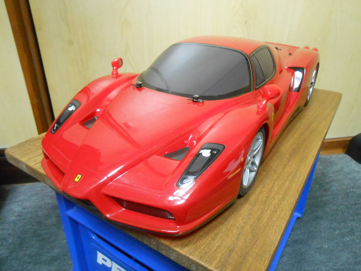 タミヤ エンツォフェラーリ TT-01シャーシ 1/10スケール★未組み立て タミヤ エンツォ フェラーリ ジャンク エンツオ TT01シャーシ TT-01 1